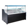 Refrigerated display case Wesley 2.0 Black 158 L - CombiSteel