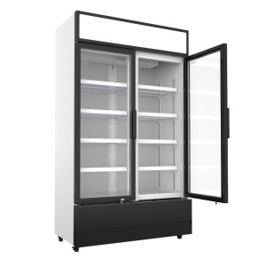 Kühlgetränkevitrine mit 2 Glastüren 670 L CombiSteel - Professioneller Kühlschrank