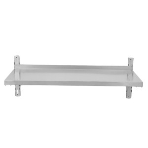 Stainless steel wall shelf - W 1000 x D 400 mm | Dynasteel