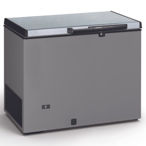 Chest Freezer Stainless Steel Finish and Stainless Steel Lid - 290 L TENSAI