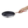 Aluminium Non-Stick Frying Pan Ø 280 mm - Hygiplas Red Handle SEO: Hassle-Free Cooking, Teflon Platinum Plus Coating