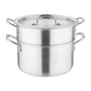 Marmite Bain Marie Aluminium 4L Vogue K643: Discover the essential! ????✨
