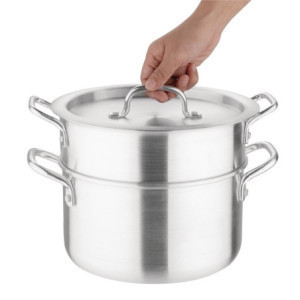 Marmite Bain Marie Aluminium 4L Vogue K643: Discover the essential! ????✨