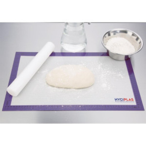 Tapis de Cuisson Antiadhésif Allergènes 585 x 385 mm - Hygiplas