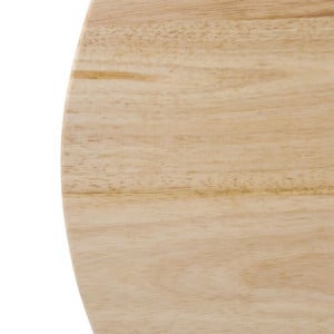 Plateau de Table Rond Bois Naturel 600 mm Bolero DY738 - Essentiel Cuisine professionnelle