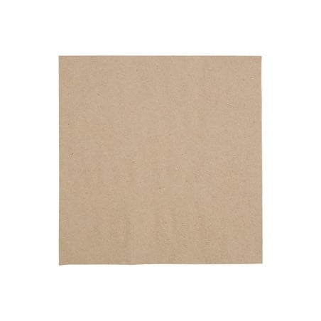 Recycled 2-Ply Snacking Napkins 330 mm Kraft - Pack of 2000