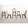 High Bistro Stool Bent Wood Walnut Exceptional Quality