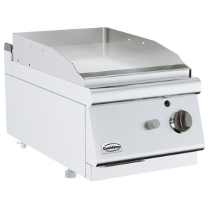 Glatt verchromte Gas-Grillplatte 6500 W - Professionelle Küche CombiSteel