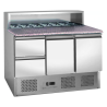 Refrigerated Stainless Steel Pizza Counter - Quality and Performance