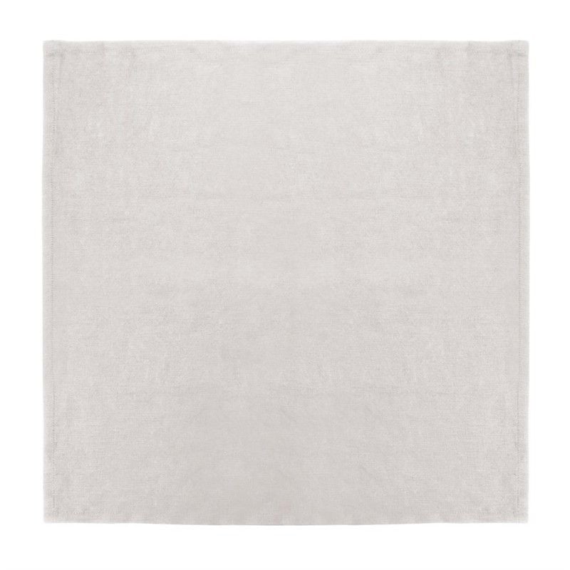 Servietten aus Leinen Natur 400 x 400 mm - 12er-Pack Olympia: Eleganz und Qualität