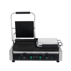 Grill Panini Double - Gerillte Platten - Dynasteel