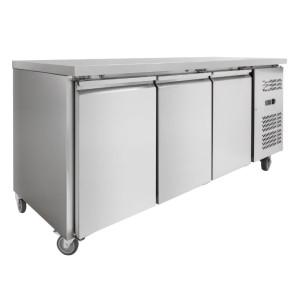 3-Door Refrigerated Table GN1/1 - Depth 700 - Dynasteel