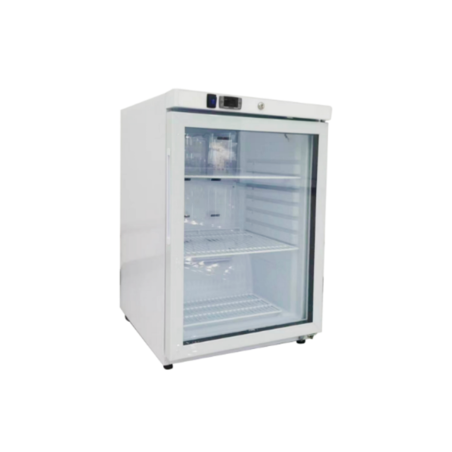 Mini Armoire Réfrigérée 200 L - Positive Vitrée Inox - Dynasteel