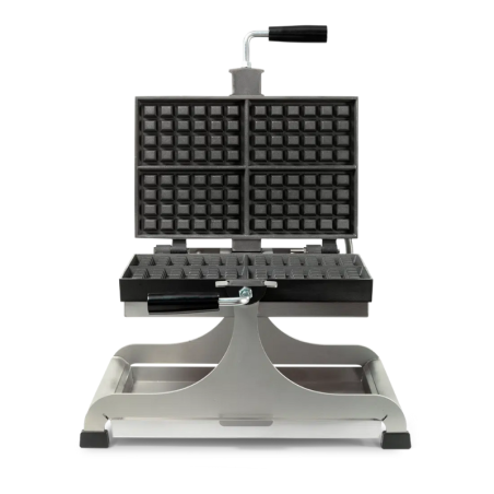 Professional Rotating Large Model Krampouz Waffle Maker - 4x6 Brussels