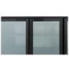 Skinplate Refrigerated Back Bar - 3 Glass Swing Doors - 328 L - Dynasteel