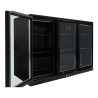 Skinplate Refrigerated Back Bar - 3 Glass Swing Doors - 328 L - Dynasteel