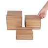 Erhöhungen aus Akazie 50/100/150mm - Set von 3 Olympia - Akazienholz & Präsentationshöhe