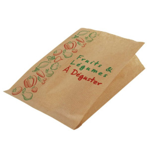 Sac à Fruits et Légumes en Kraft 3 kg - Lot de 1000 | Eco-friendly et pratique