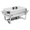 Chafing Dish 9 L - GN 1/1 Eco Dynasteel: Halten Sie Ihre Speisen warm