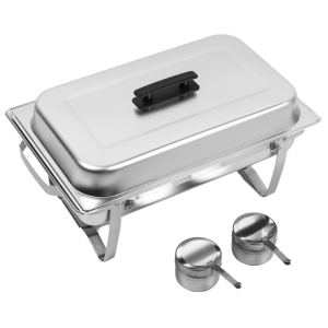 Chafing Dish 9 L - GN 1/1 Eco Dynasteel: Halten Sie Ihre Speisen warm.