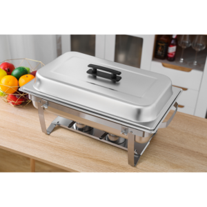 Chafing Dish 9 L - GN 1/1 Eco Dynasteel: Halten Sie Ihre Speisen warm