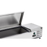 Refrigerated Countertop Saladette Stainless Steel - 5 x GN 1/4 Dynasteel: Keep your food fresh and organized.