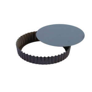 Antihaftbeschichtete gewellte runde Tortenform - Ø220 mm