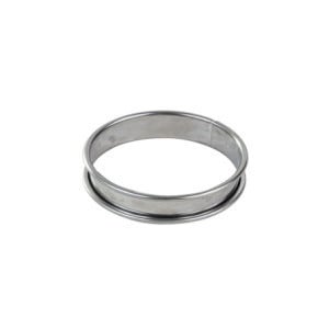 Edelstahl-Tortenring Gobel - Ø180 mm, gerollte Kanten