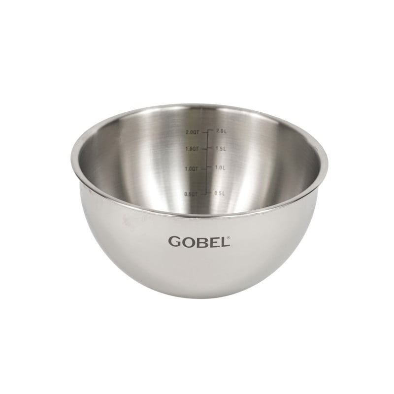 Cul de Poule Round Bottom Stainless Steel Ø 20 cm Gobel | Pastry Utensil