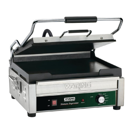 Professional Panini Grill - Smooth Stainless Steel Plates