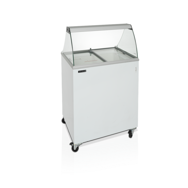 TEFCOLD Ice Cream Display - 191 L Sustainable Freezer