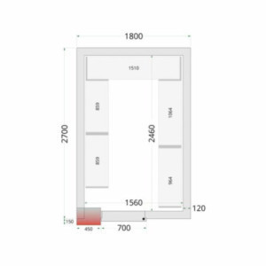 Panneau pour Chambre Froide TEFCOLD - Isolation optimale | Adaptation facile