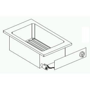 Drop-In Built-In Electric Fryer 10L - Combisteel