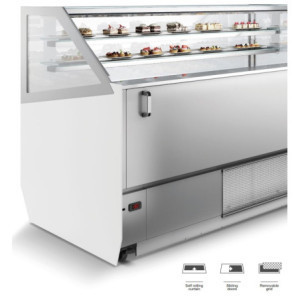 Millenium Ice Cream Display - 16 x 5 L CombiSteel - Efficient Professional Equipment