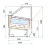 Millenium-Eisvitrine - 16 x 5 L CombiSteel - Effiziente professionelle Ausrüstung