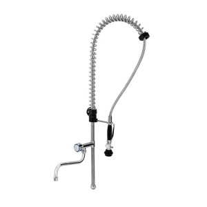 Dish Spray with Single-Hole Mixer with Gooseneck - Dynasteel