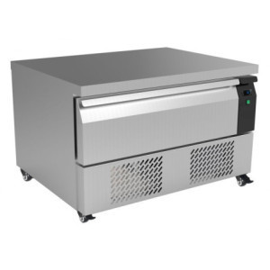 Positive and Negative Refrigerated Base - 78 L AISI 304 stainless steel furniture