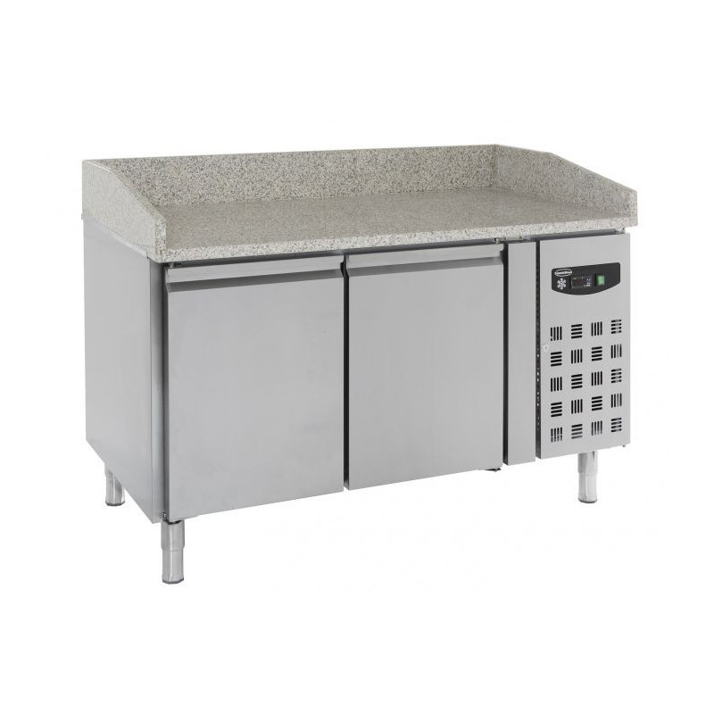 Meuble Pizza Réfrigéré 2 Portes 390 L - Qualité CombiSteel