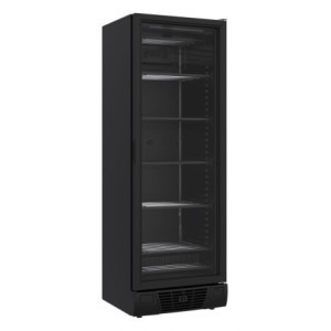 Black Negative Refrigerated Cabinet - 1 Glass Door - 382 L - CombiSteel