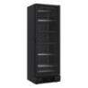 Armoire Réfrigérée Négative Noire - 1 Porte Vitrée - 382 L - CombiSteel