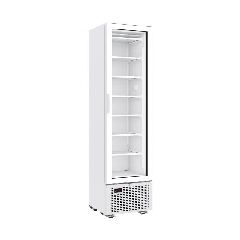 Armoire Réfrigérée Négative Blanche - 1 Porte Vitrée - 221 L - CombiSteel: Qualité et Performance Réunies