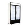 Positive Kühlvitrine - 2 Glastüren - 780 L - CombiSteel