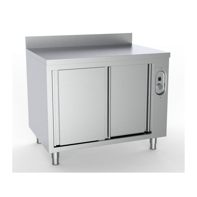 Armoire Chauffante Inox - 2 Portes, 1800x700mm, CombiSteel