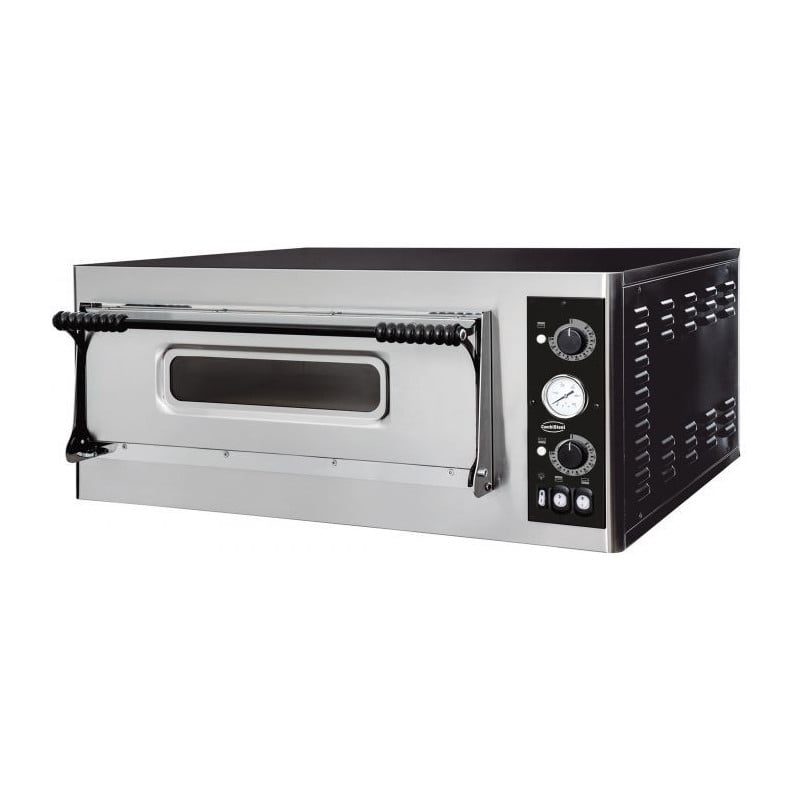 Professional Pizza Oven Combisteel: 4 Pizzas - 400V - Cooking Chamber