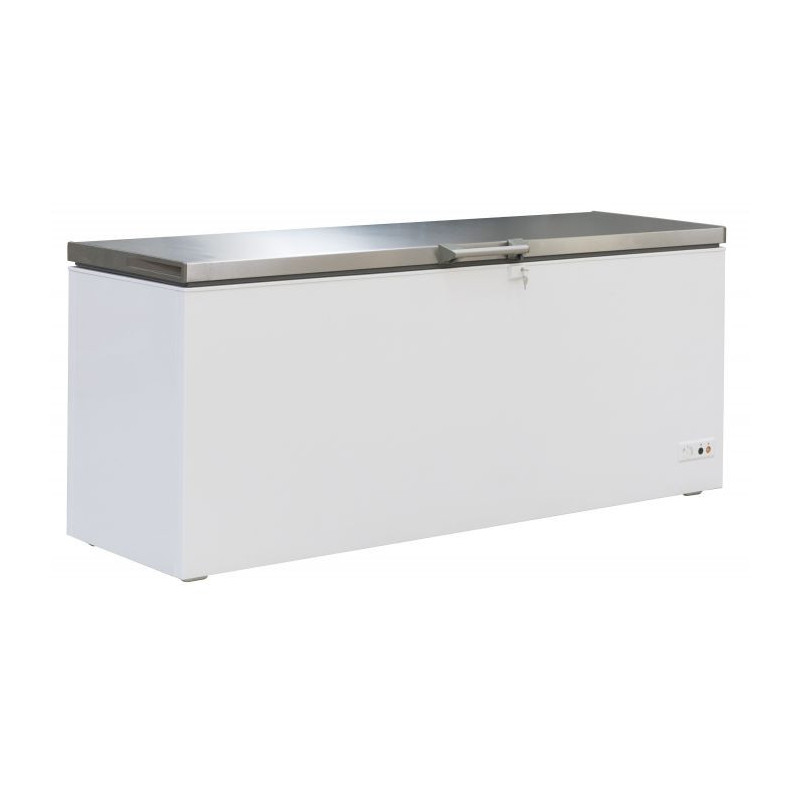 Stainless Steel Chest Freezer CombiSteel 635 L - High Performance & Energy Efficient