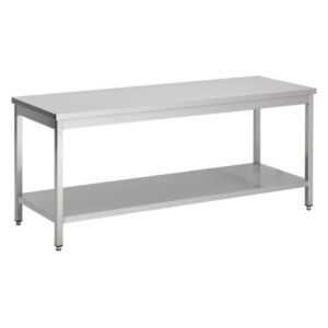 Professioneller Edelstahltisch - 700 x 600 mm Qualität