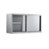 Wall Cabinet Stainless Steel Sliding Doors 1400x400 mm - Combisteel