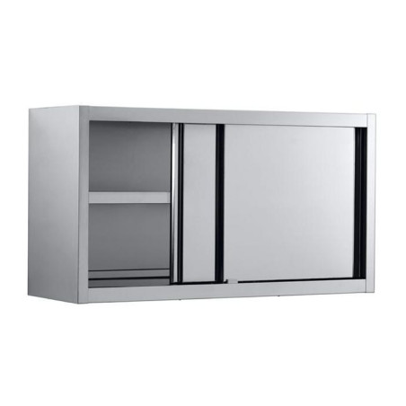 Armoire Murale à Portes Coulissantes en Inox - Combisteel 1600x400 mm