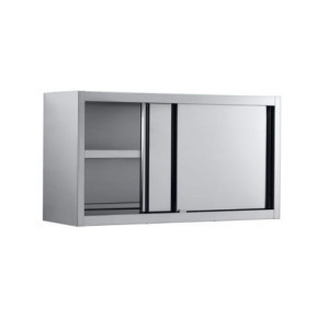 Armoire Murale Coulissante Inox CombiSteel - Cuisine Professionnelle