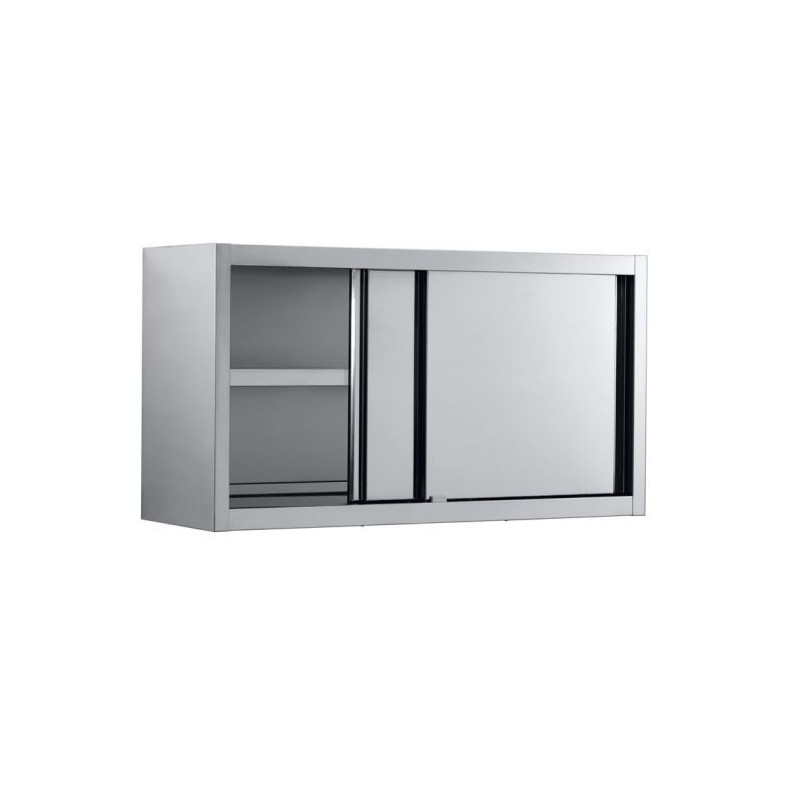 Sliding Wall Cabinet Stainless Steel CombiSteel - Professional Kitchen